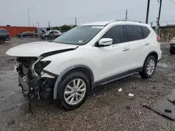 Salvage cars for sale at Homestead, FL auction: 2017 Nissan Rogue S