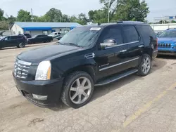 Salvage cars for sale at Wichita, KS auction: 2008 Cadillac Escalade Luxury