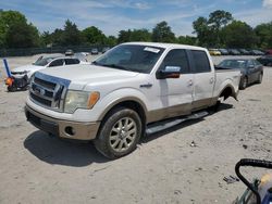 Salvage cars for sale at Madisonville, TN auction: 2012 Ford F150 Supercrew