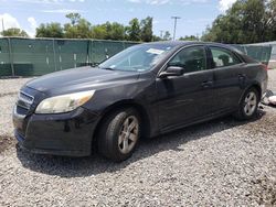 Salvage cars for sale at Riverview, FL auction: 2013 Chevrolet Malibu LS