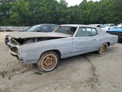 Salvage cars for sale from Copart Austell, GA: 1972 Chevrolet Montecar