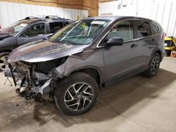 Salvage cars for sale from Copart Anchorage, AK: 2016 Honda CR-V SE