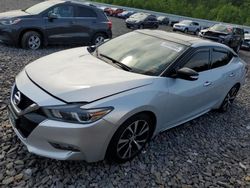 Salvage cars for sale from Copart Windham, ME: 2018 Nissan Maxima 3.5S