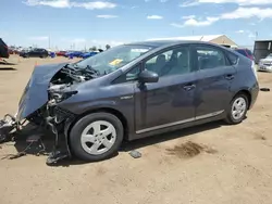 Salvage cars for sale at Brighton, CO auction: 2011 Toyota Prius