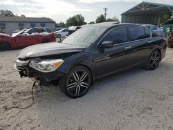 Salvage vehicles for parts for sale at auction: 2017 Honda Accord EX