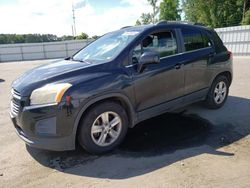 Salvage cars for sale at auction: 2015 Chevrolet Trax 1LT