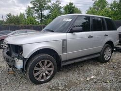 Salvage cars for sale at Waldorf, MD auction: 2006 Land Rover Range Rover HSE