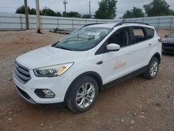 Vehiculos salvage en venta de Copart Oklahoma City, OK: 2017 Ford Escape SE