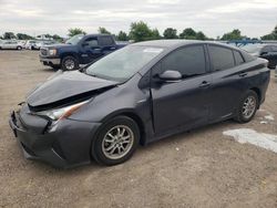 Salvage cars for sale at London, ON auction: 2018 Toyota Prius