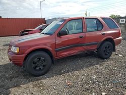 Salvage cars for sale at Homestead, FL auction: 2001 Isuzu Rodeo S