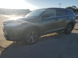 Salvage cars for sale at Wilmer, TX auction: 2018 Toyota Highlander LE