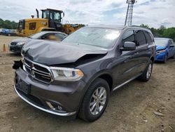 Salvage cars for sale from Copart Windsor, NJ: 2018 Dodge Durango SXT