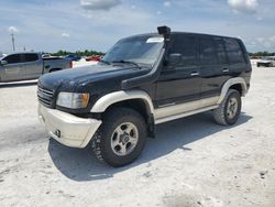 Salvage cars for sale at Arcadia, FL auction: 2000 Isuzu Trooper S