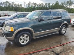 Salvage cars for sale from Copart Harleyville, SC: 2004 Ford Explorer Eddie Bauer