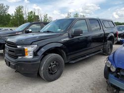 Salvage cars for sale at Leroy, NY auction: 2019 Ford F150 Supercrew