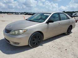 Toyota salvage cars for sale: 2005 Toyota Camry LE