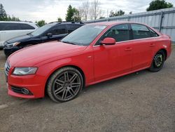 Salvage cars for sale at Bowmanville, ON auction: 2011 Audi A4 Premium Plus