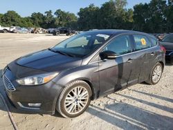 Salvage cars for sale from Copart Ocala, FL: 2018 Ford Focus Titanium