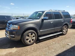 Salvage cars for sale at Houston, TX auction: 2016 Ford Expedition Platinum