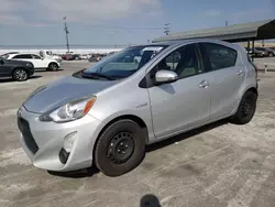 Salvage cars for sale at Sun Valley, CA auction: 2015 Toyota Prius C