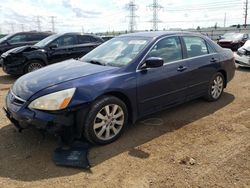 Salvage cars for sale at Elgin, IL auction: 2007 Honda Accord EX