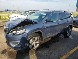 Jeep salvage cars for sale: 2020 Jeep Cherokee Limited