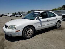 Salvage cars for sale from Copart Bakersfield, CA: 2002 Mercury Sable GS