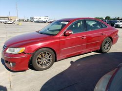 Salvage cars for sale at Grand Prairie, TX auction: 2011 Hyundai Azera GLS