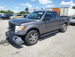 Salvage cars for sale at Cahokia Heights, IL auction: 2014 Ford F150 Super Cab