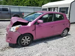 Salvage cars for sale at Hurricane, WV auction: 2015 Mitsubishi Mirage ES