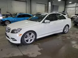 Salvage cars for sale at Ham Lake, MN auction: 2011 Mercedes-Benz C 300 4matic