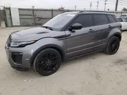 Salvage cars for sale at Los Angeles, CA auction: 2017 Land Rover Range Rover Evoque HSE Dynamic