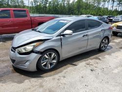 Salvage cars for sale at Harleyville, SC auction: 2014 Hyundai Elantra SE