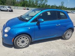 Salvage cars for sale at Leroy, NY auction: 2015 Fiat 500 POP