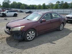 Salvage cars for sale at Grantville, PA auction: 2009 Honda Accord EXL