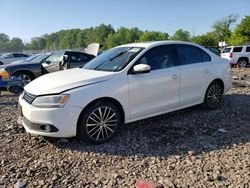 Salvage cars for sale at Chalfont, PA auction: 2012 Volkswagen Jetta SEL