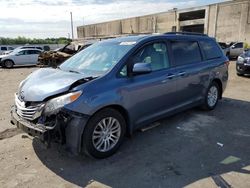 Toyota salvage cars for sale: 2017 Toyota Sienna XLE