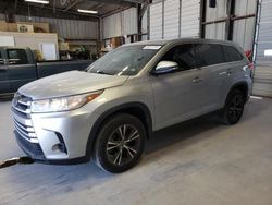 Salvage cars for sale at Rogersville, MO auction: 2019 Toyota Highlander LE