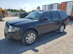 Salvage cars for sale at Cahokia Heights, IL auction: 2013 Ford Expedition Limited