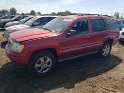Jeep Grand Cherokee Overland salvage cars for sale: 2004 Jeep Grand Cherokee Overland