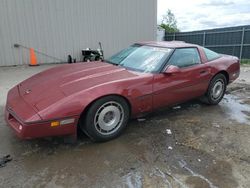 Chevrolet Corvette salvage cars for sale: 1987 Chevrolet Corvette