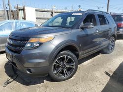 Ford Explorer Sport salvage cars for sale: 2015 Ford Explorer Sport