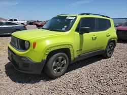 Salvage cars for sale from Copart Phoenix, AZ: 2017 Jeep Renegade Sport