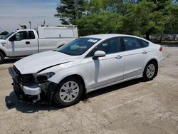 Salvage cars for sale at Lexington, KY auction: 2019 Ford Fusion S