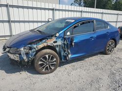 Honda salvage cars for sale: 2013 Honda Civic EXL