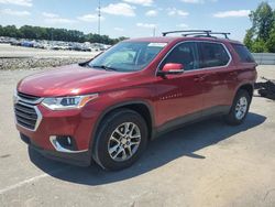 Chevrolet salvage cars for sale: 2018 Chevrolet Traverse LT