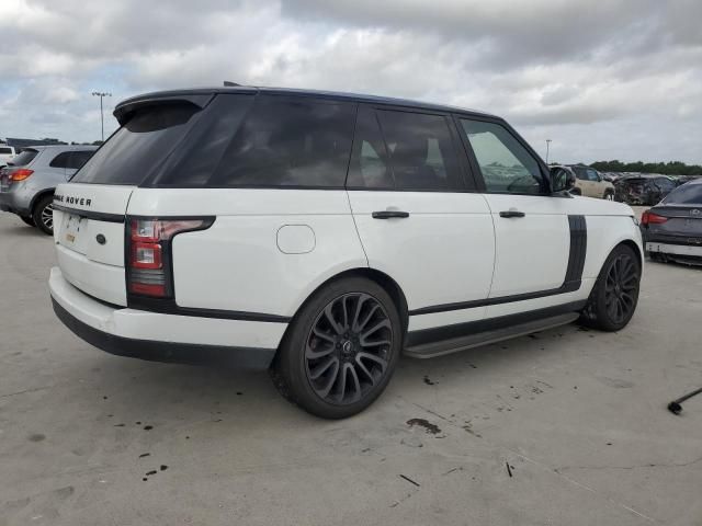 2017 Land Rover Range Rover Supercharged