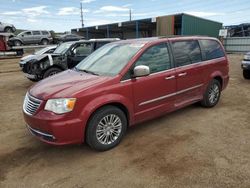Salvage cars for sale at Colorado Springs, CO auction: 2013 Chrysler Town & Country Touring L