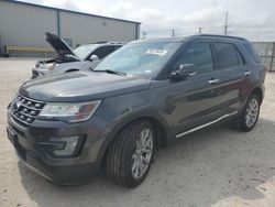 Salvage cars for sale at Haslet, TX auction: 2016 Ford Explorer Limited