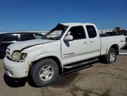 Salvage trucks for sale at Fresno, CA auction: 2004 Toyota Tundra Access Cab Limited